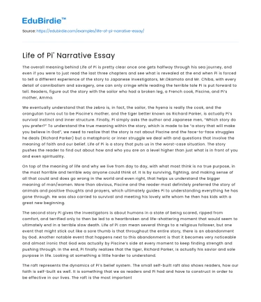 The Intricacies of ‘Life of Pi’