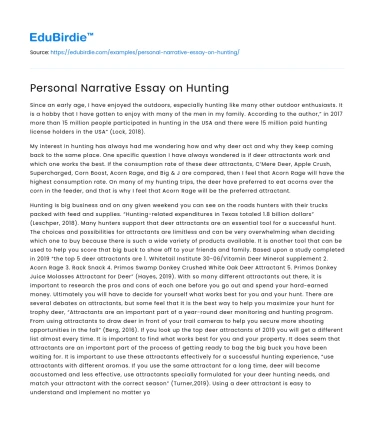 The Essence of Hunting: A Personal Journey