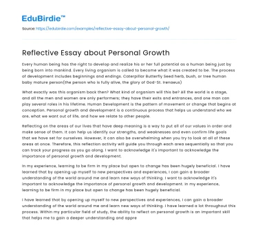 Personal Development and Transformation